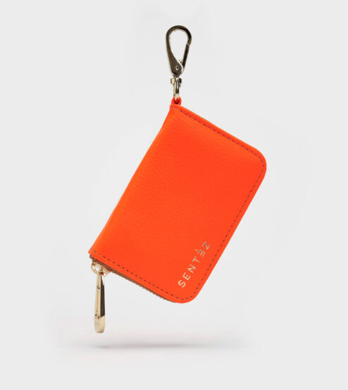 Cometa - Porta tarjeta Fluo Naranja