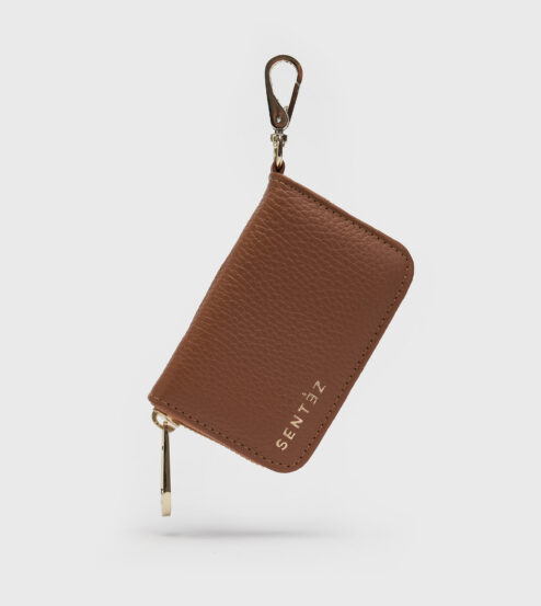 Cometa - Porta tarjeta Tostado