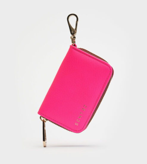 Cometa - Porta tarjeta Fluo Fucsia